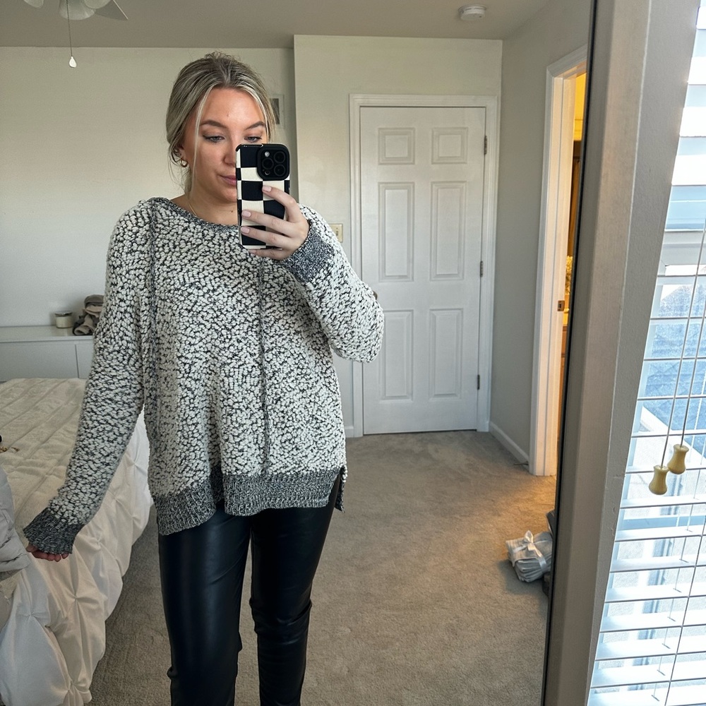 Sherpa oversized sweatshirt